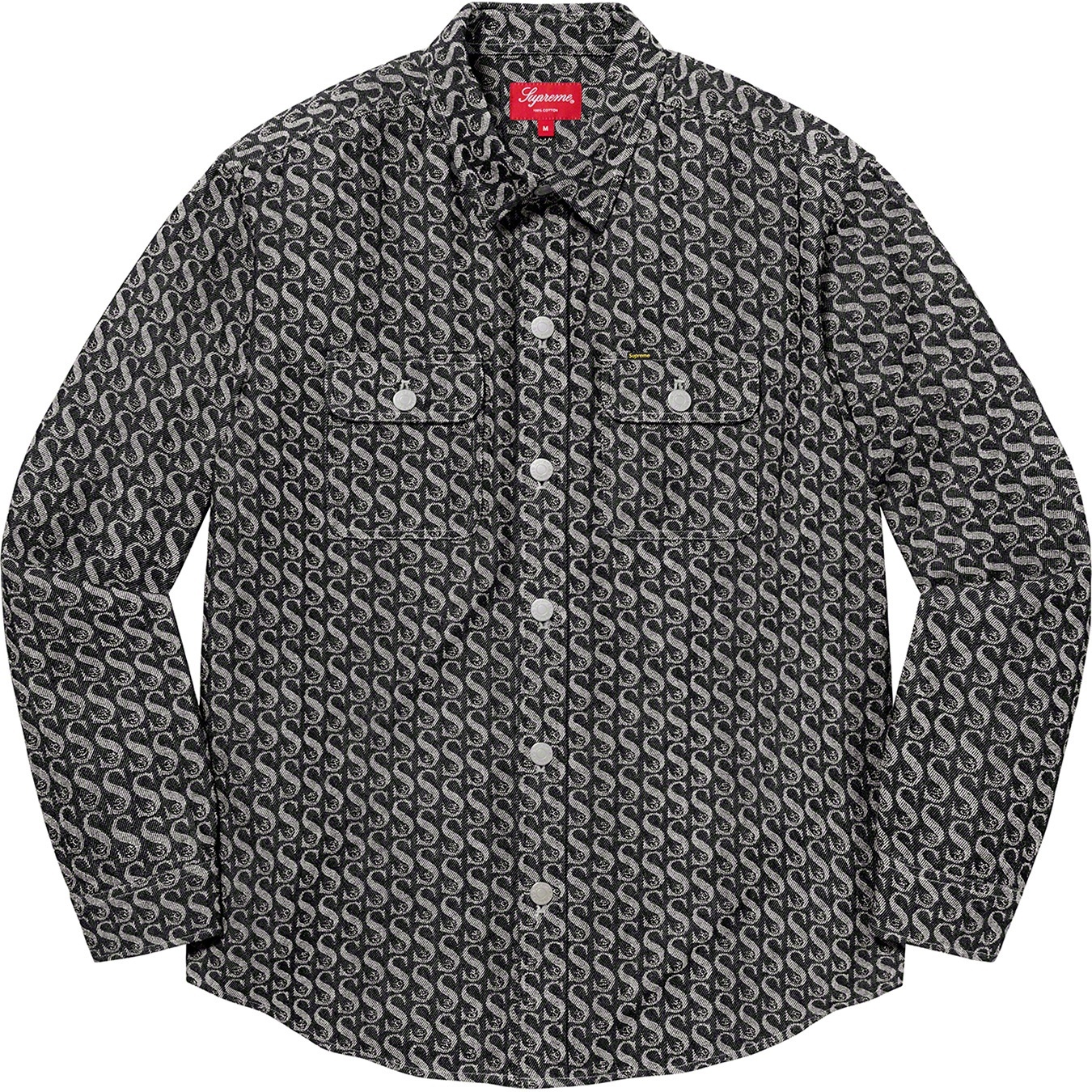 Monogram Denim Shirt view 6